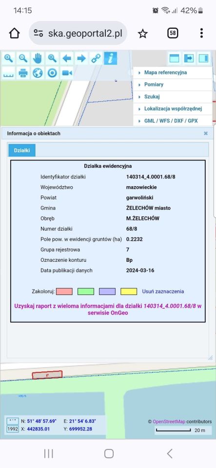 Działka budowlana Żelechów. Zdjęcie 2