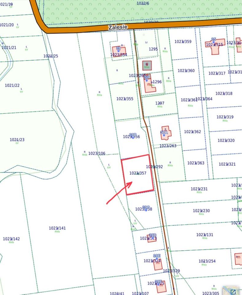 Działka budowlana Poręba Wielka. Zdjęcie 2