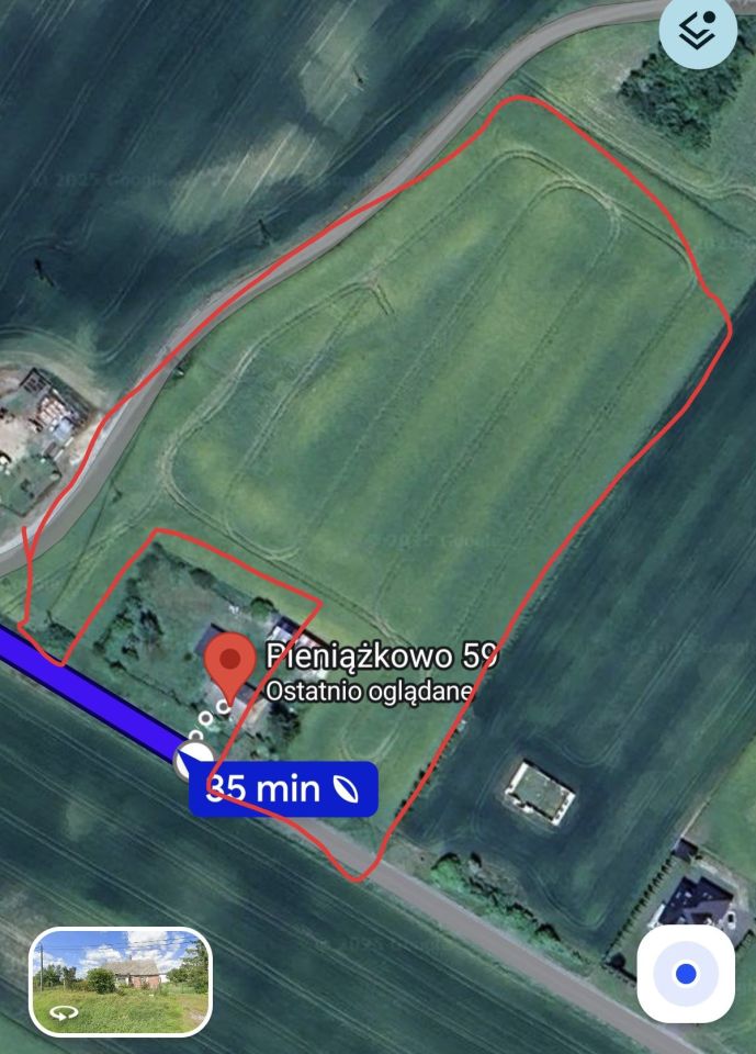 Działka budowlana Pieniążkowo. Zdjęcie 7
