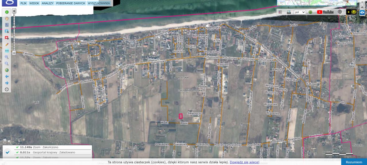 Działka budowlana Sarbinowo, ul. Świerszczy. Zdjęcie 2