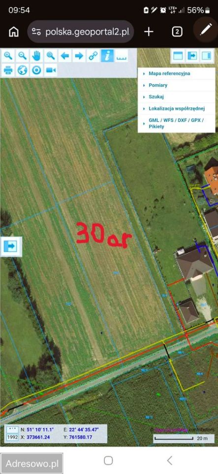 Działka rolno-budowlana Bystrzejowice Pierwsze. Zdjęcie 11