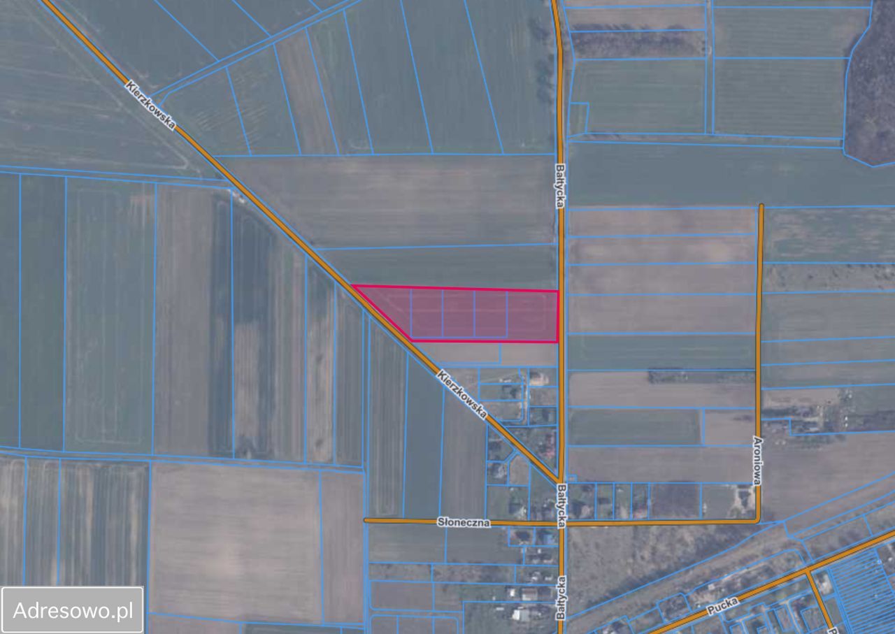 Działka rolno-budowlana Choczewo, ul. Bałtycka. Zdjęcie 3