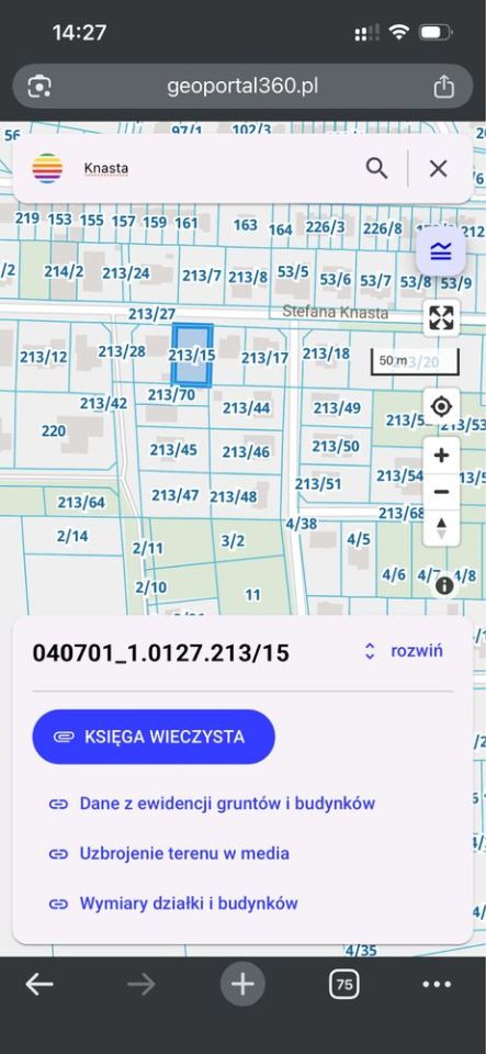 Działka budowlana Inowrocław, ul. Stefana Knasta. Zdjęcie 1