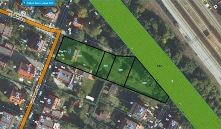 Działka budowlana Wrocław Kuźniki, ul. Rewalska. Zdjęcie 2