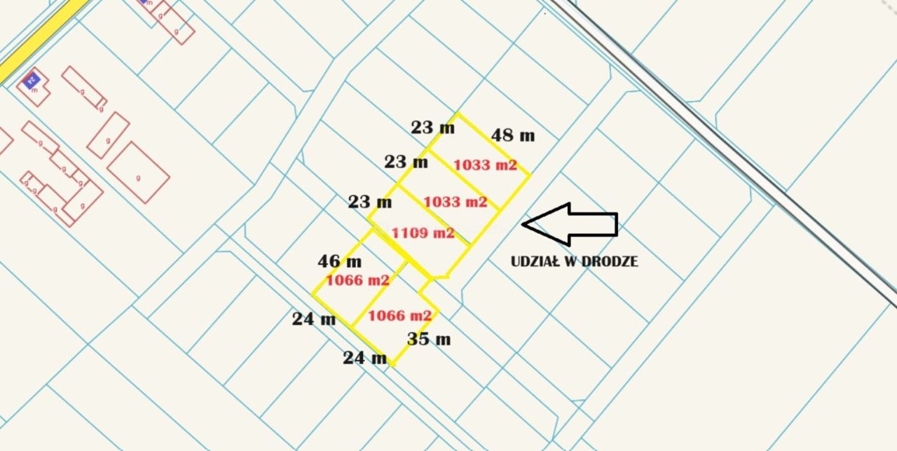 Działka budowlana Barcice Drwalewskie. Zdjęcie 7