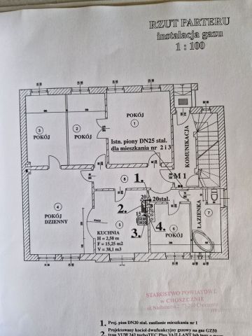 Mieszkanie 5-pokojowe Choszczno, ul. Kościuszki. Zdjęcie 1