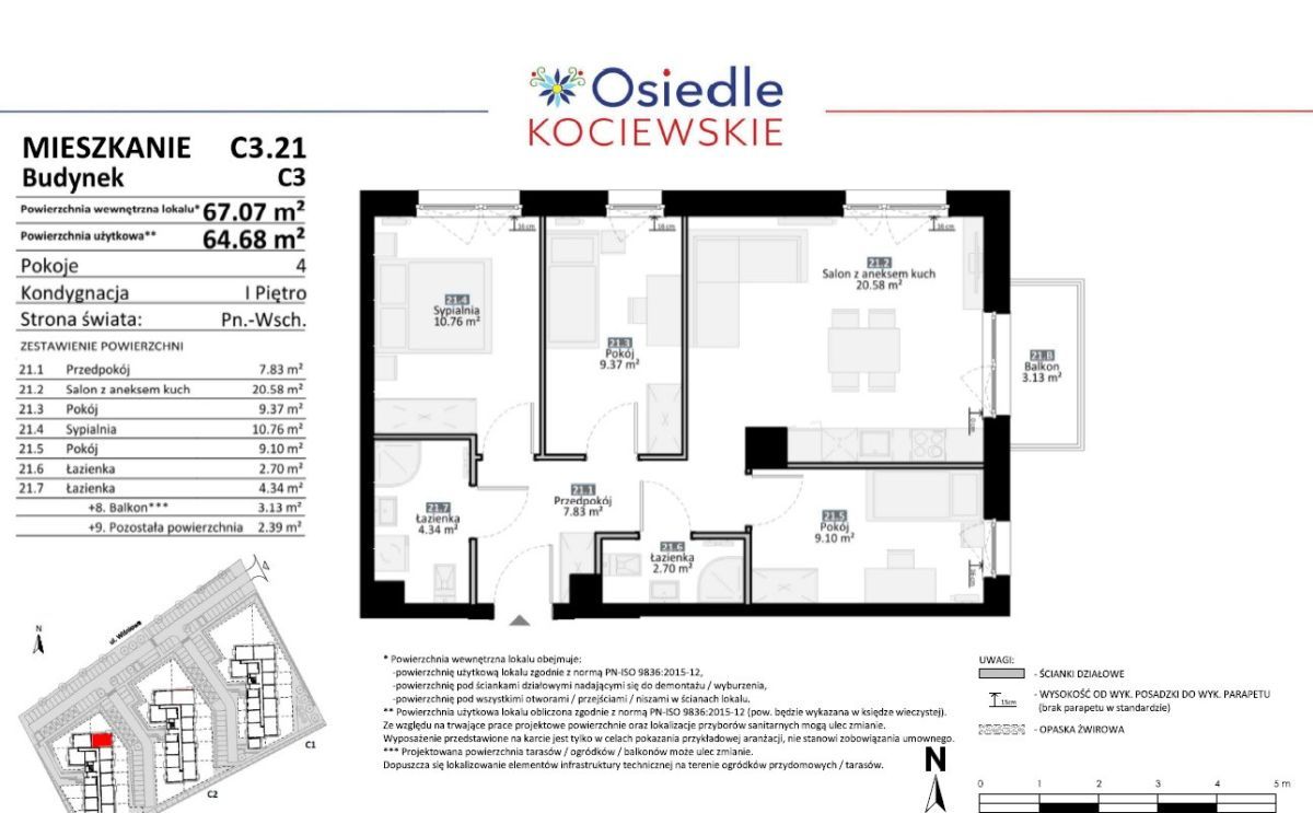 Mieszkanie 2-pokojowe Tczew. Zdjęcie 40