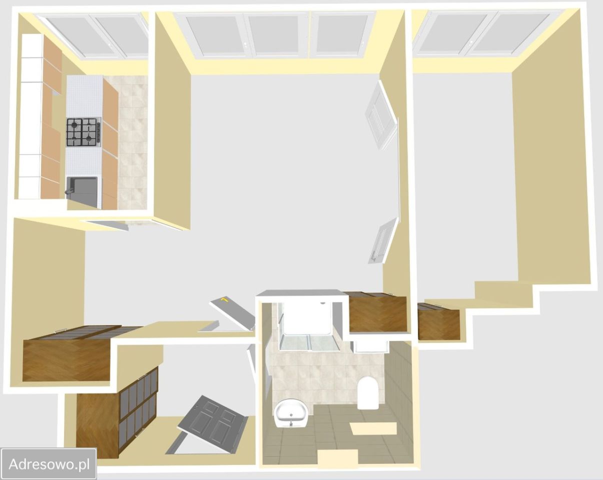 Mieszkanie 2-pokojowe Warszawa Mokotów, ul. Bernardyńska. Zdjęcie 8