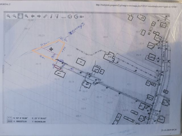 Działka budowlana Ignatki, ul. Spokojna. Zdjęcie 1