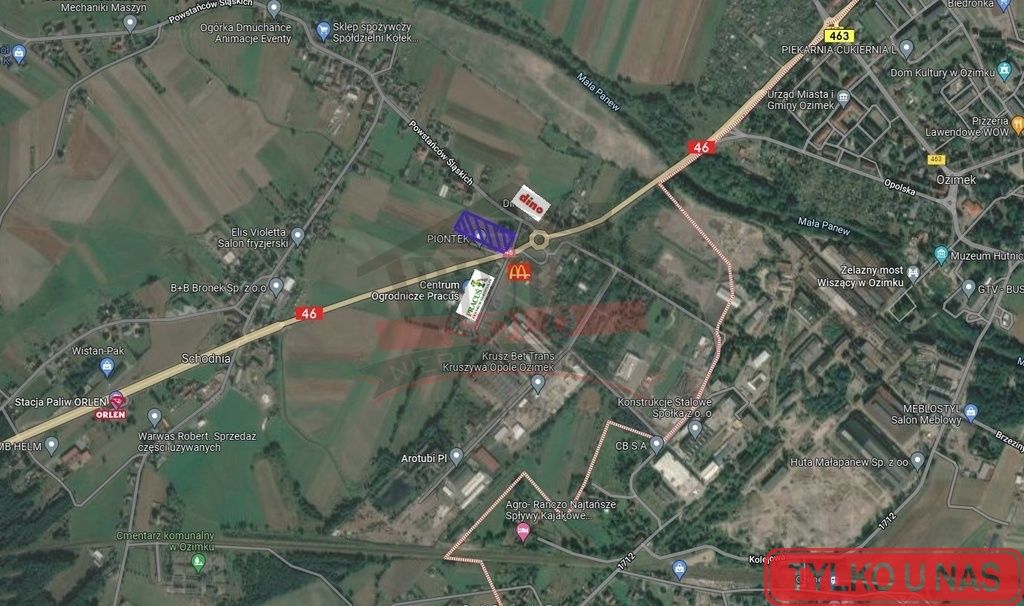 Działka budowlana Schodnia, ul. Powstańców Śląskich. Zdjęcie 2