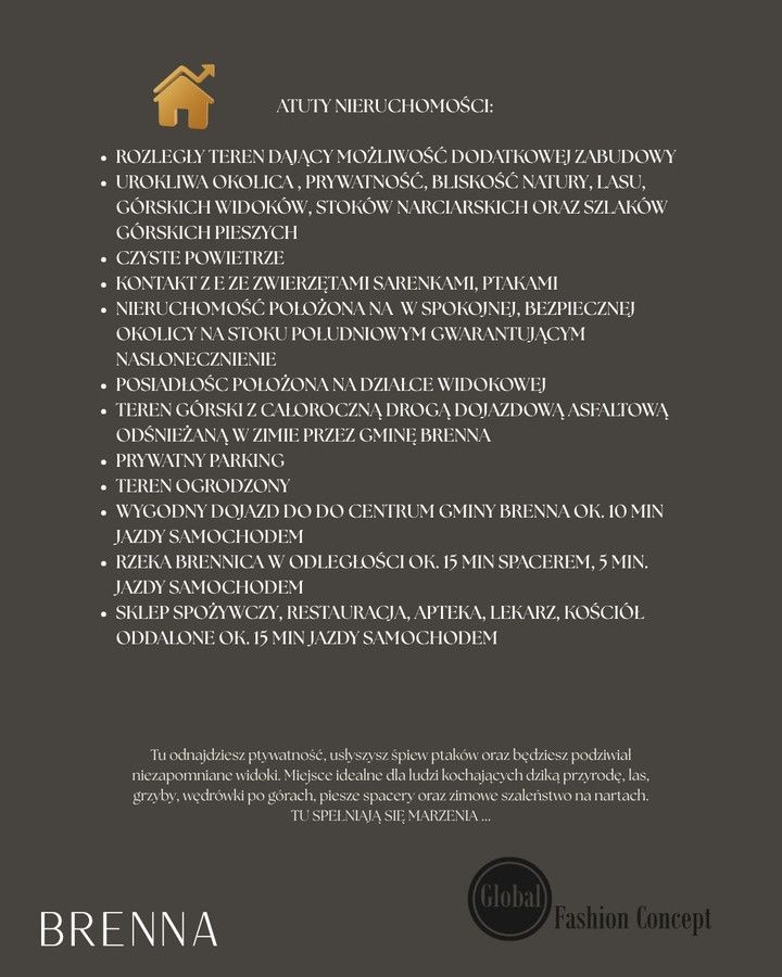 dom wolnostojący Brenna. Zdjęcie 5