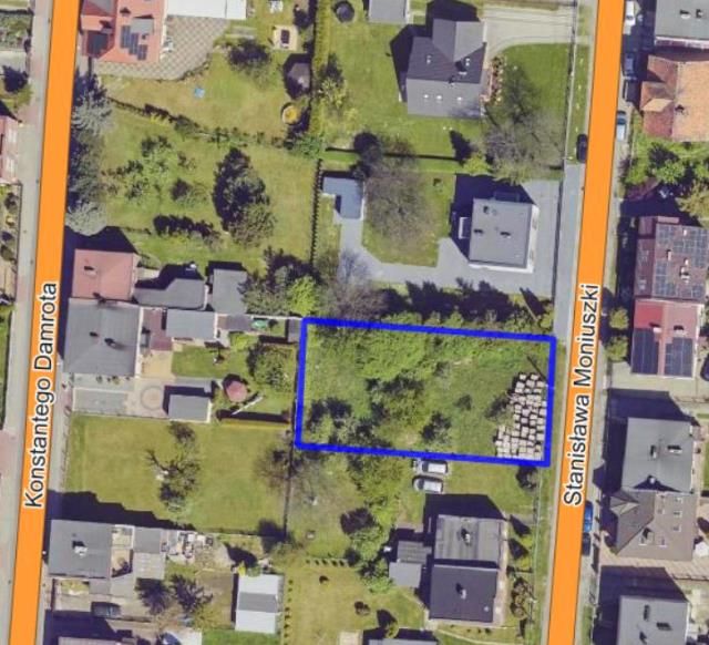 Działka inwestycyjna Piekary Śląskie, ul. Stanisława Moniuszki. Zdjęcie 2