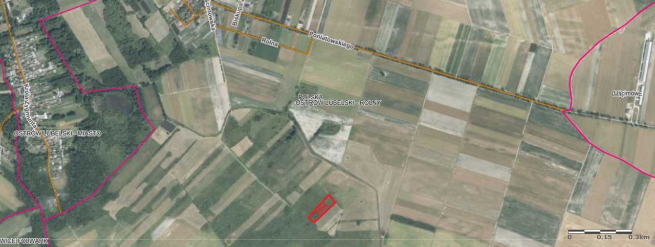 Działka rolna Ostrów Lubelski Dzielnica Lubelska, ul. Poniatowskiego. Zdjęcie 6