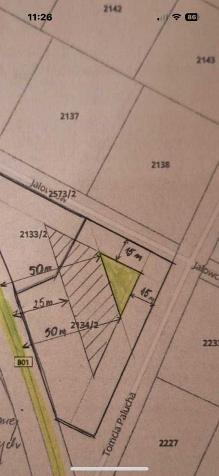 Działka Osiedle Wilga