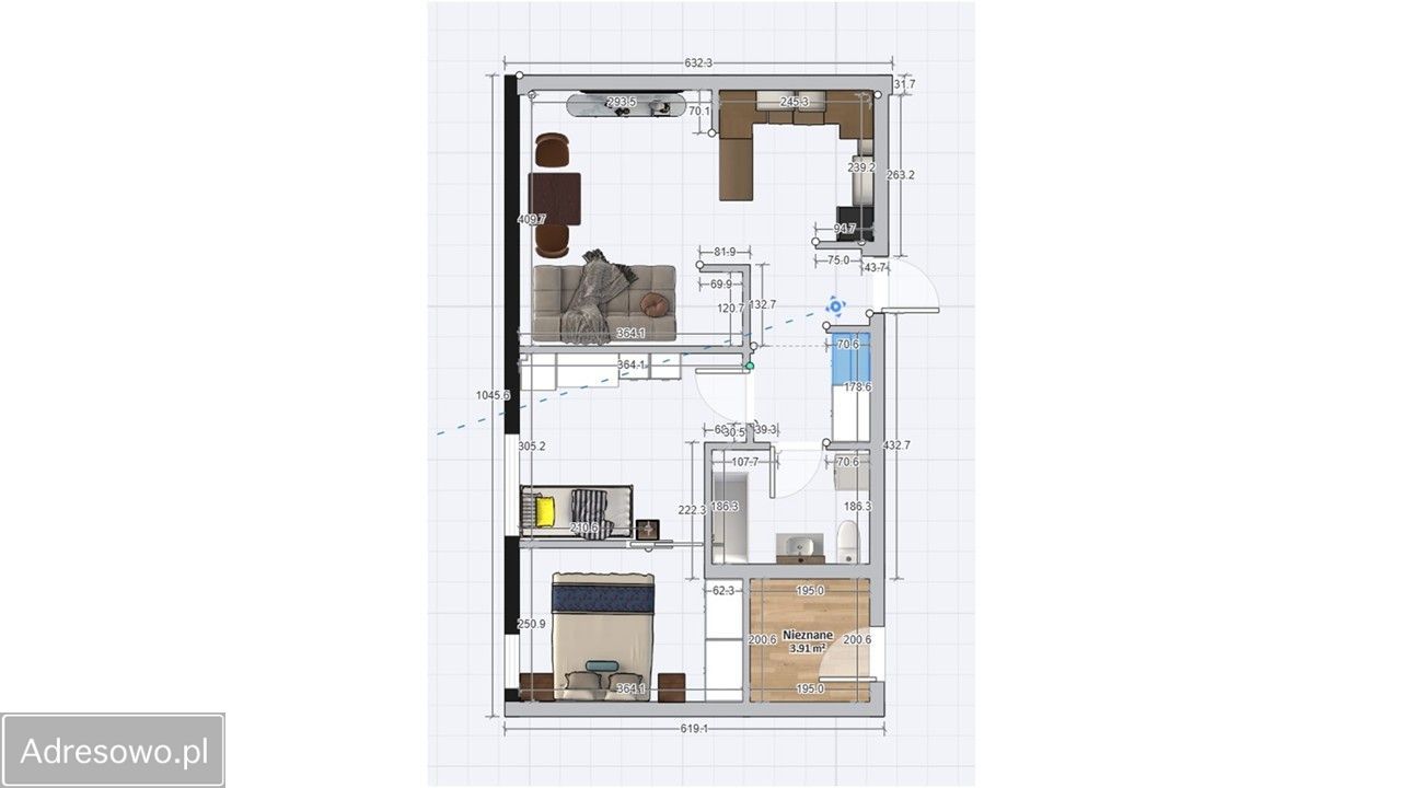 Mieszkanie 2-pokojowe Piaseczno, ul. Karola Kniaziewicza. Zdjęcie 2