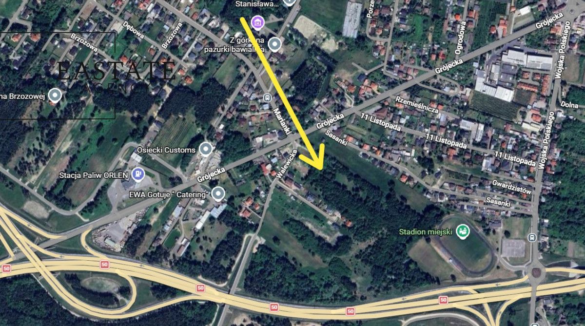 Działka budowlana Góra Kalwaria Marianki, ul. Walewicka. Zdjęcie 2