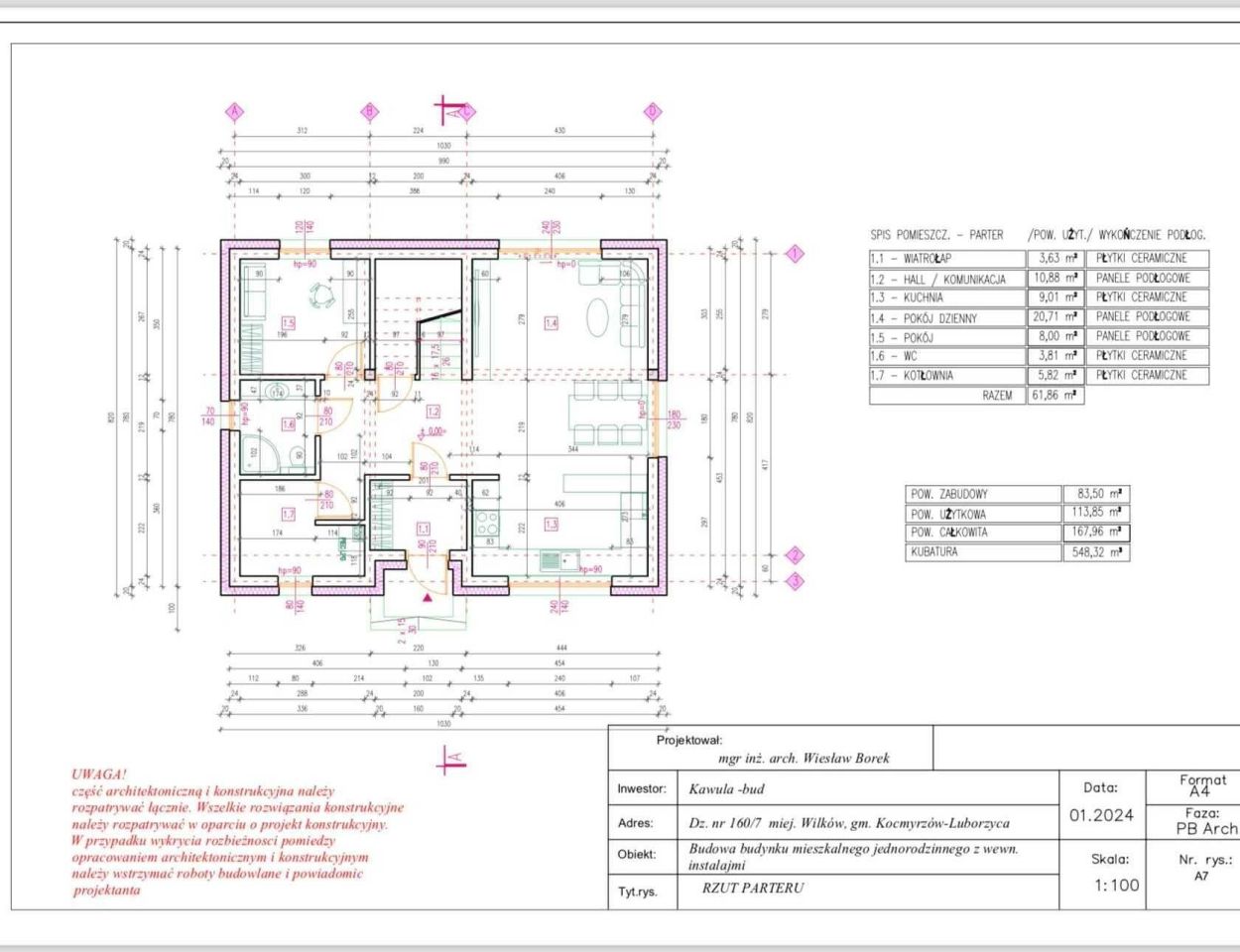dom szeregowy Wilków, ul. Przy Lesie. Zdjęcie 7