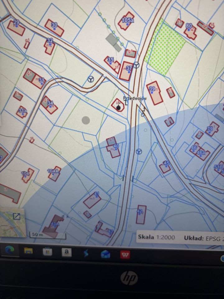 Działka budowlana Przedwojów. Zdjęcie 3