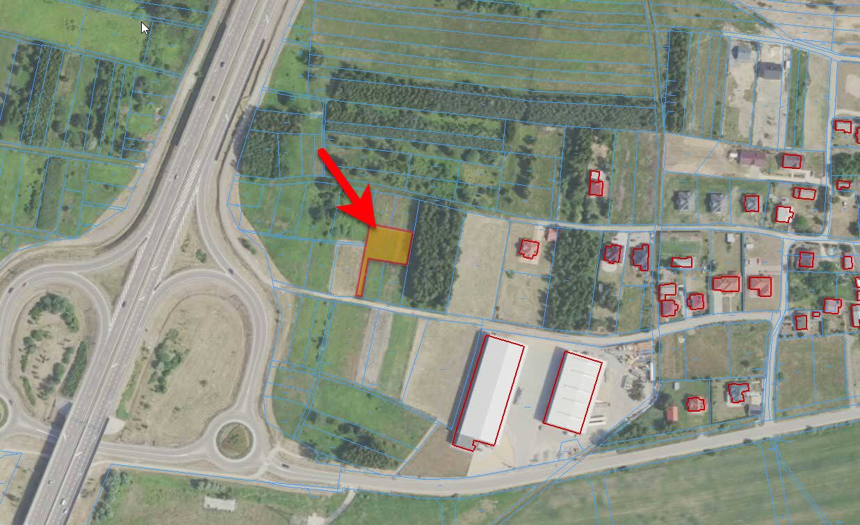 Działka budowlana Jasionka Kamionka. Zdjęcie 3