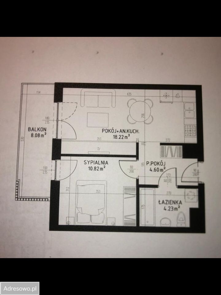 Mieszkanie 2-pokojowe Lublin Wrotków, ul. Ks. Wincentego Granata. Zdjęcie 5