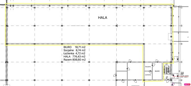 Hala/magazyn Toruń Mokre, ul. Marii Skłodowskiej-Curie. Zdjęcie 1