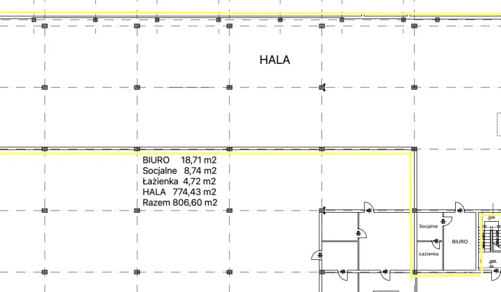 Hala/magazyn Toruń Mokre, ul. Marii Skłodowskiej-Curie