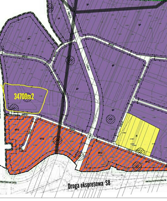 Działka inwestycyjna Marzenin. Zdjęcie 5