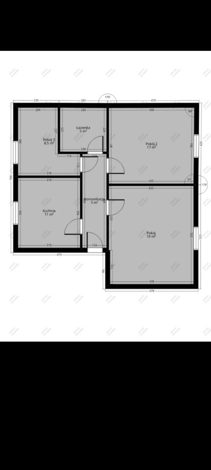 Mieszkanie 3-pokojowe Golub-Dobrzyń. Zdjęcie 8