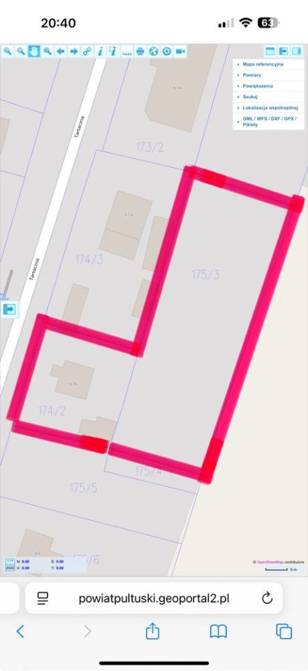 Działka inwestycyjna Pułtusk Popławy