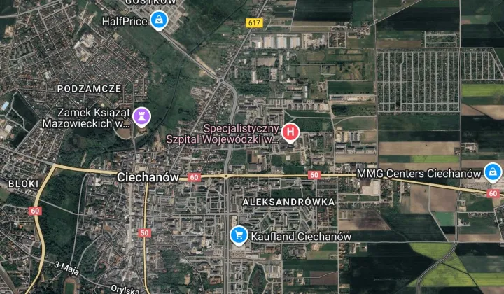 Mieszkanie 3-pokojowe Ciechanów, ul. Powstańców Wielkopolskich