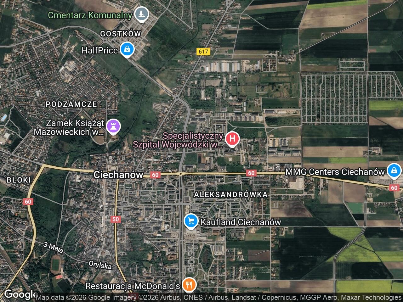 Mieszkanie 3-pokojowe Ciechanów, ul. Powstańców Wielkopolskich. Zdjęcie 1