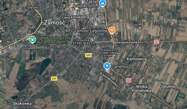 Mieszkanie 1-pokojowe Zamość Nowe Miasto, ul. Gminna