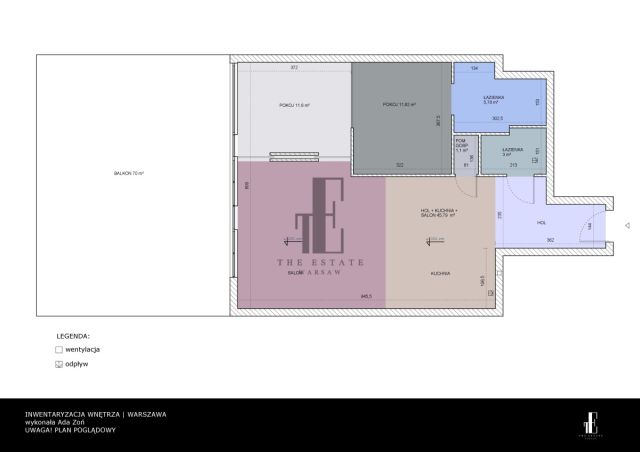 Mieszkanie 3-pokojowe Warszawa Mokotów, ul. Fort Piłsudskiego. Zdjęcie 20