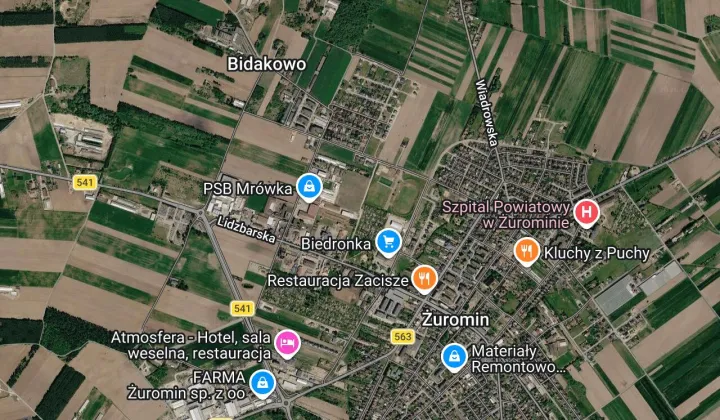 Działka rod Żuromin, ul. Parkowa