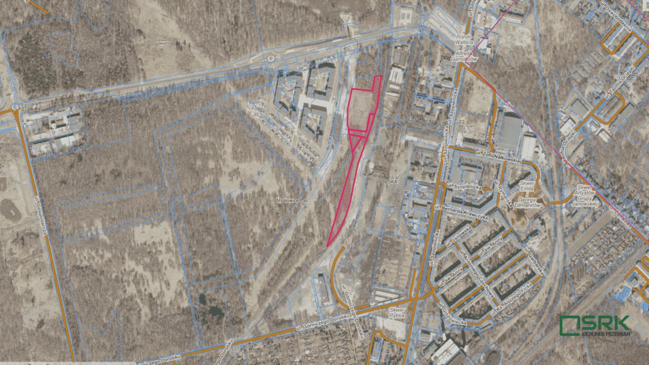 Działka Katowice, ul. Gospodarcza. Zdjęcie 1