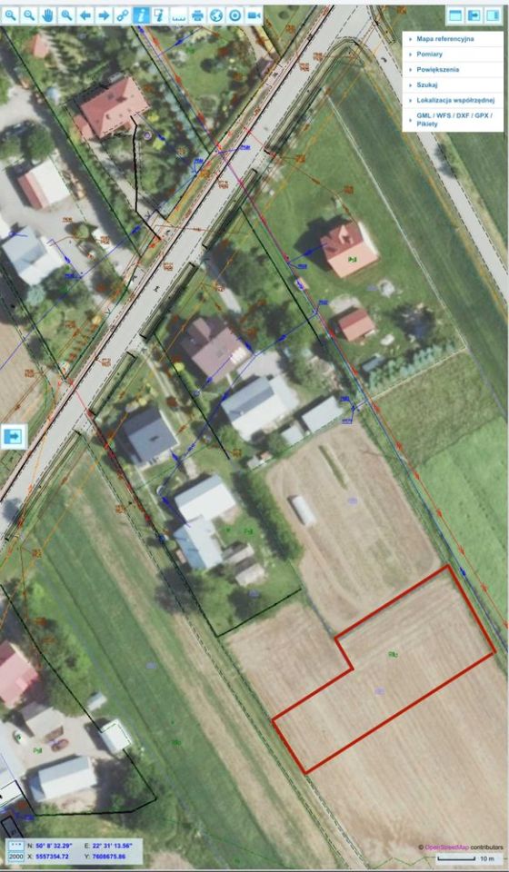 Działka rolna Chodaczów