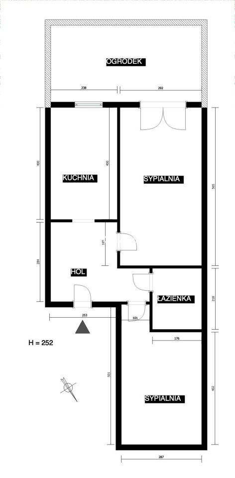 Mieszkanie 2-pokojowe Kraków Prądnik Biały, ul. Eljasza Walerego Radzikowskiego. Zdjęcie 3