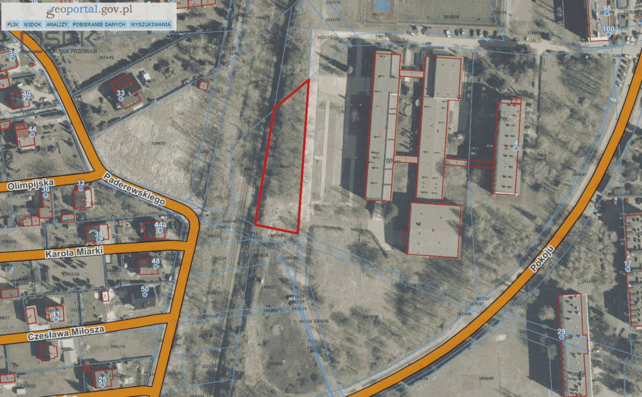 Działka inna Lędziny, ul. Pokoju. Zdjęcie 1