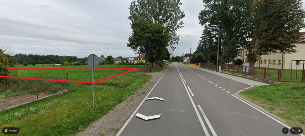 Działka budowlana Poryte Poryte Włościańskie, ul. Szkolna. Zdjęcie 1