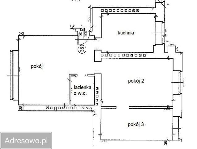 Mieszkanie 3-pokojowe Warszawa Mokotów, ul. Puławska. Zdjęcie 5