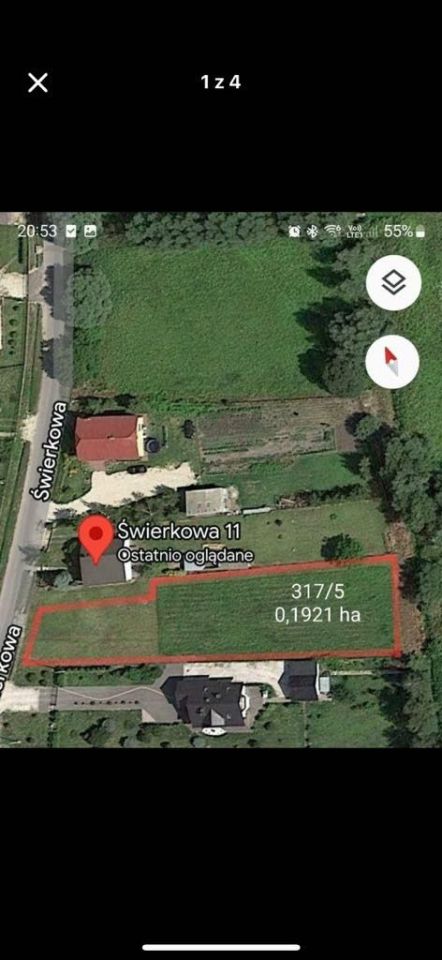 Działka budowlana Owczary, ul. Świerkowa. Zdjęcie 3