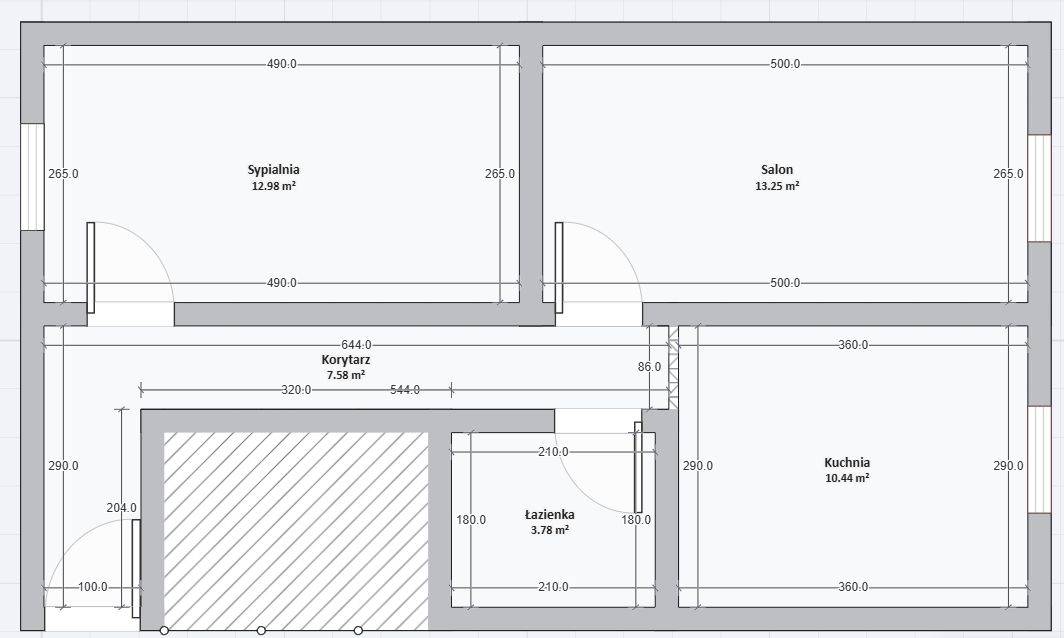 Mieszkanie 2-pokojowe Lubawka, ul. Ciasna. Zdjęcie 4