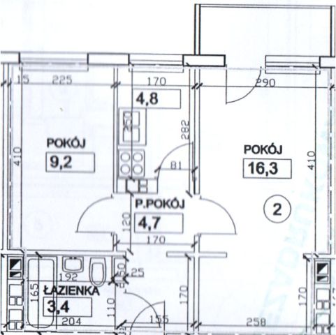 Mieszkanie 2-pokojowe Kraków Dębniki, ul. Komandosów. Zdjęcie 22