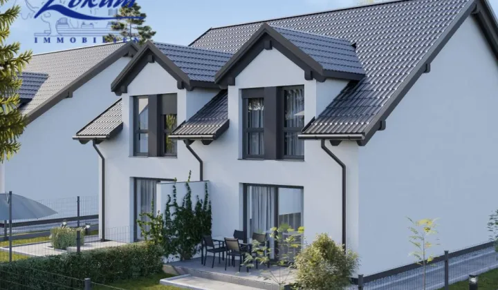 bliźniak, 4 pokoje Wilkowice, ul. Dębowa