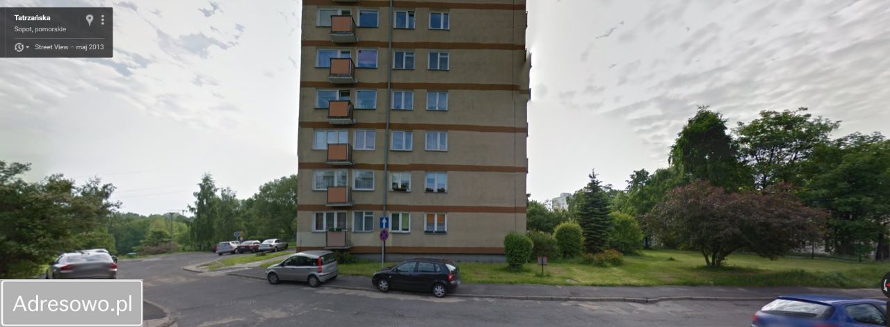 Mieszkanie 2-pokojowe Sopot Kamienny Potok, ul. Tatrzańska