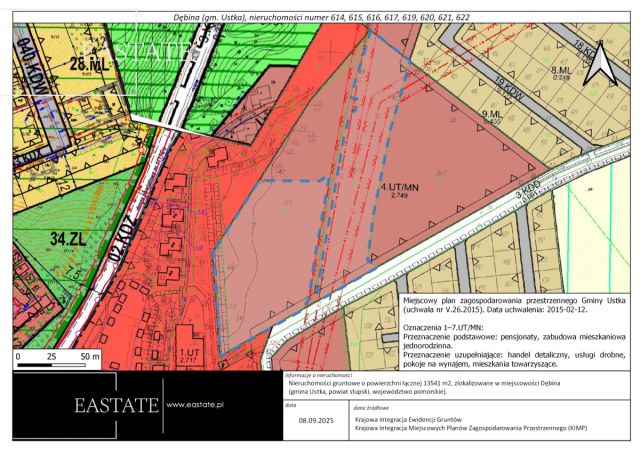 Działka inwestycyjna Ustka. Zdjęcie 4