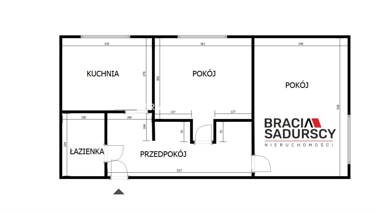 Mieszkanie 2-pokojowe Kraków Nowa Huta, os. Słoneczne. Zdjęcie 15