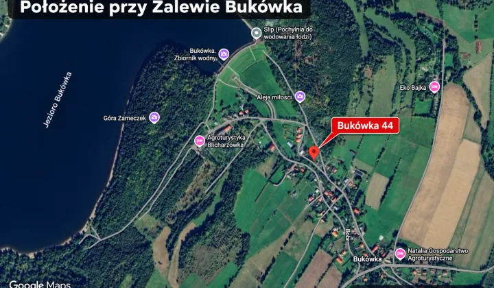 Działka budowlana Bukówka