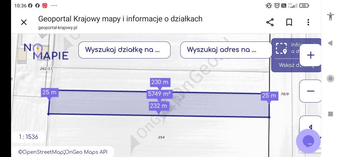 Działka rolna Czuszów. Zdjęcie 1