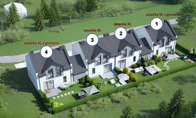 bliźniak, 4 pokoje Leśna, ul. Łubinowa. Zdjęcie 7